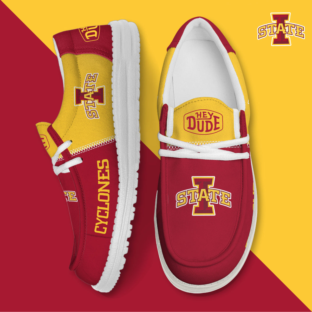 Iowa State Cyclones Lace Up Loafers 2026