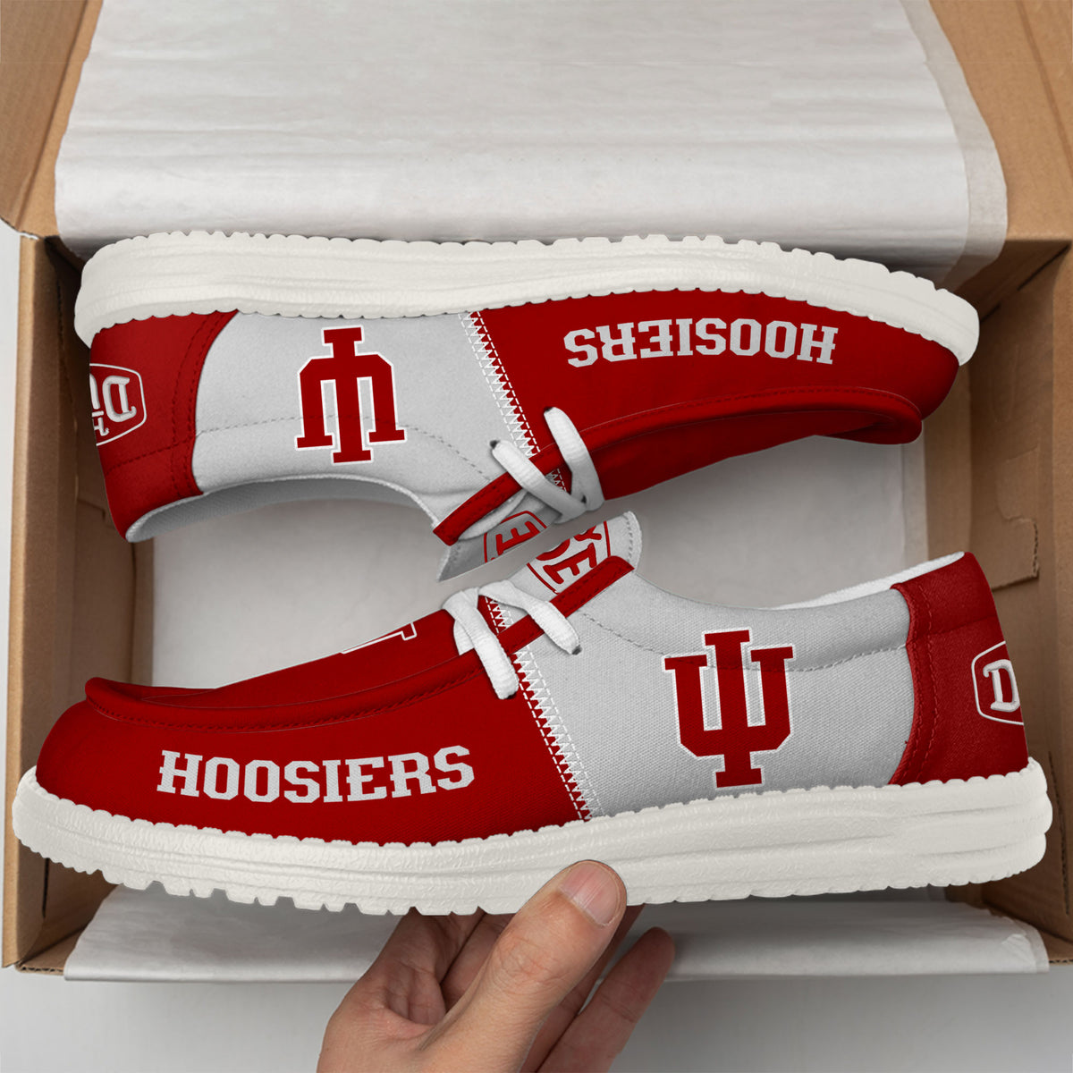 Indiana Hoosiers Lace Up Loafers 2026
