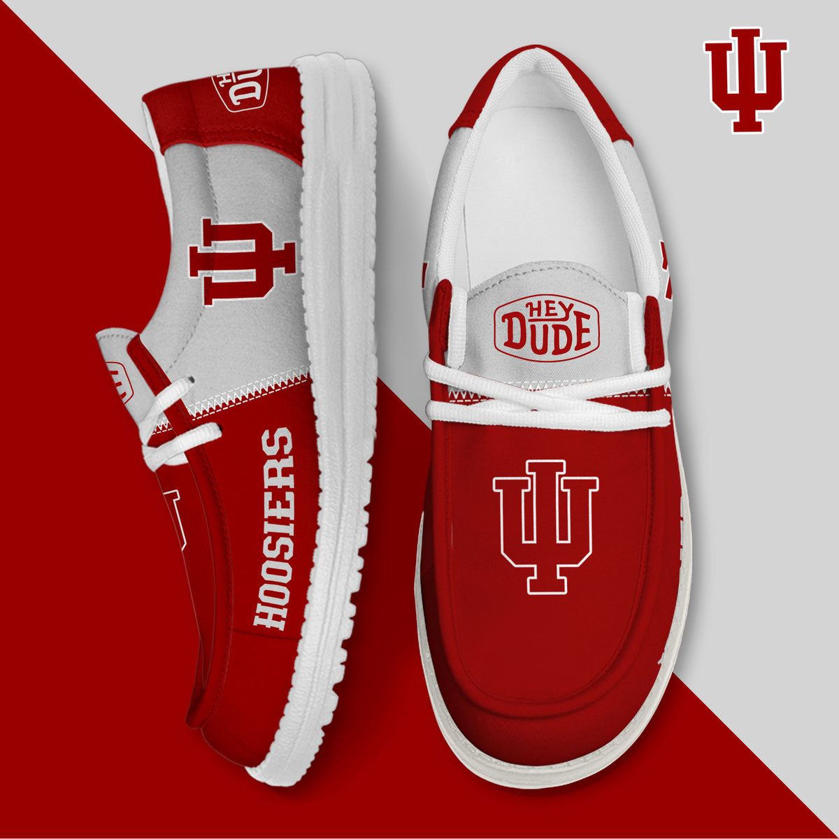 Indiana Hoosiers Lace Up Loafers 2026