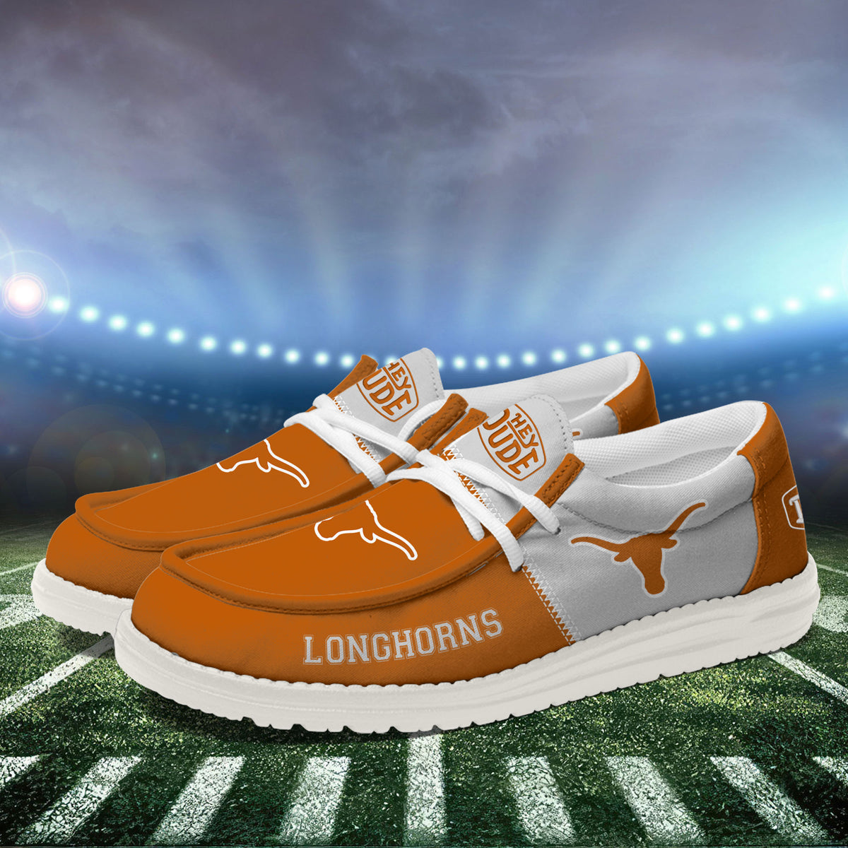 Texas Longhorns Lace Up Loafers 2026