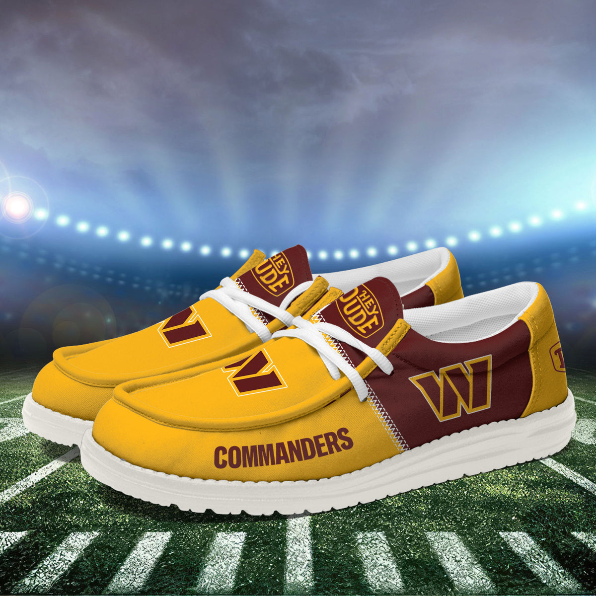 Washington Commanders Lace Up Loafers 2026
