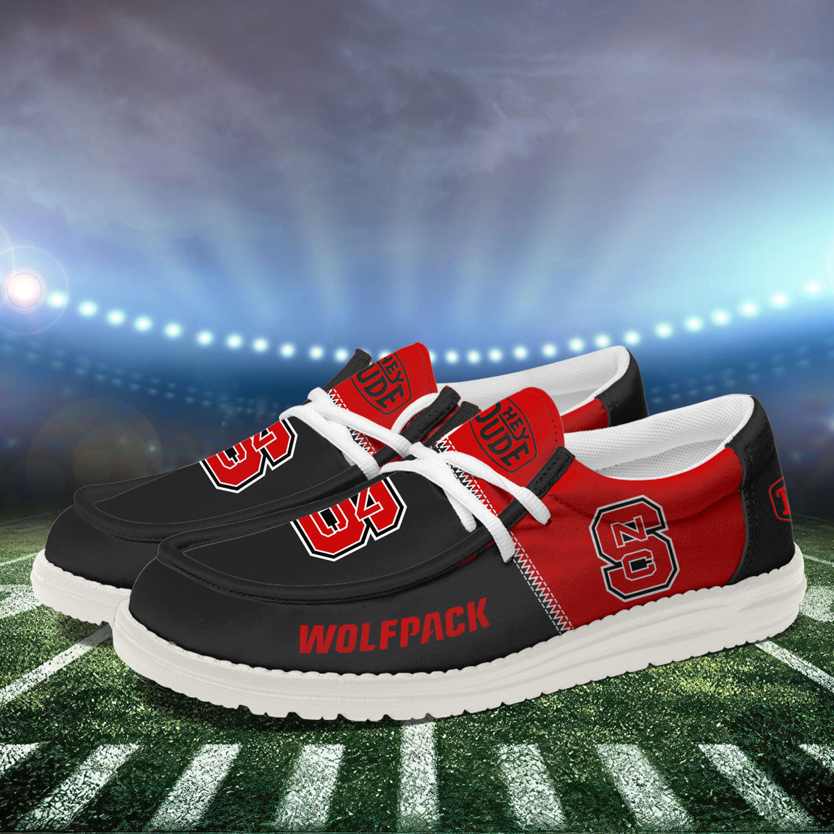 NC State Wolfpack Lace Up Loafers 2026