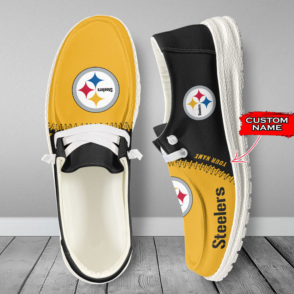 Pittsburgh Steelers Lace Up Loafers 2026