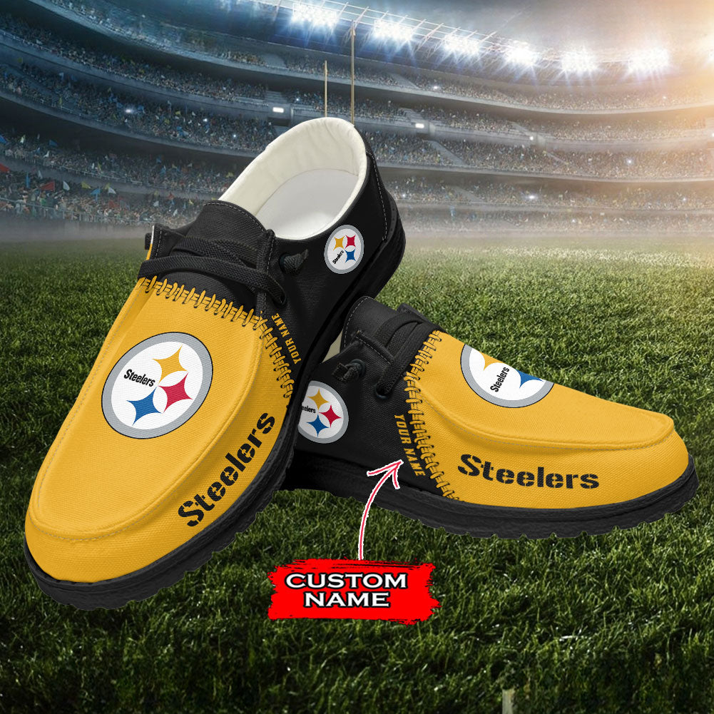 Pittsburgh Steelers Lace Up Loafers 2026