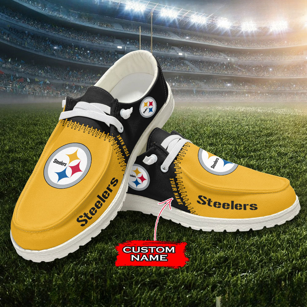 Pittsburgh Steelers Lace Up Loafers 2026