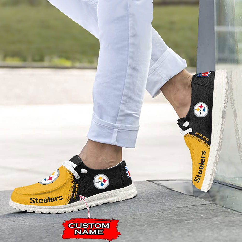 Pittsburgh Steelers Lace Up Loafers 2026