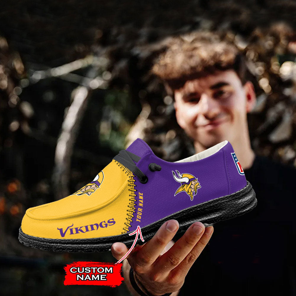 Minnesota Vikings Lace Up Loafers 2026