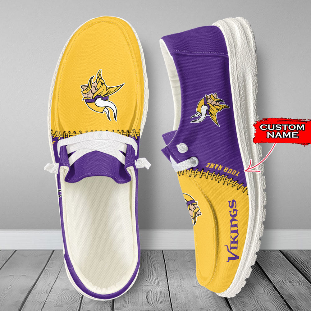 Minnesota Vikings Lace Up Loafers 2026