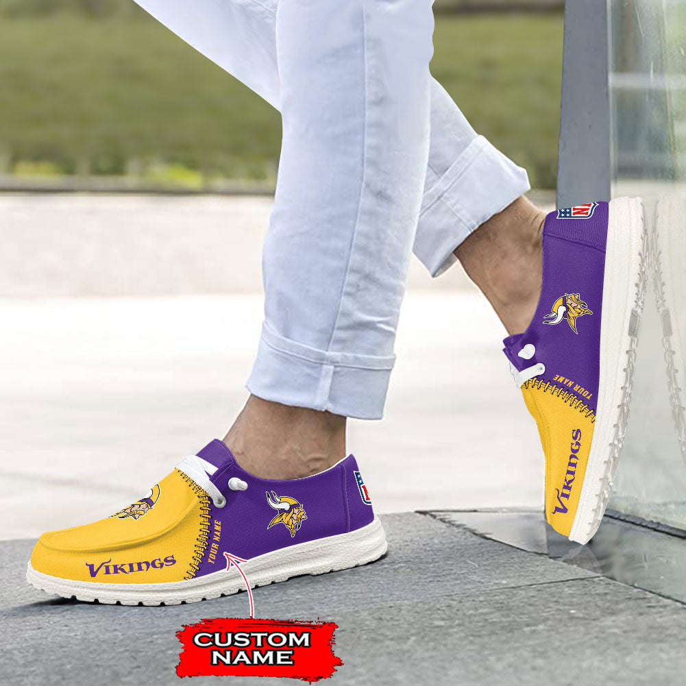 Minnesota Vikings Lace Up Loafers 2026