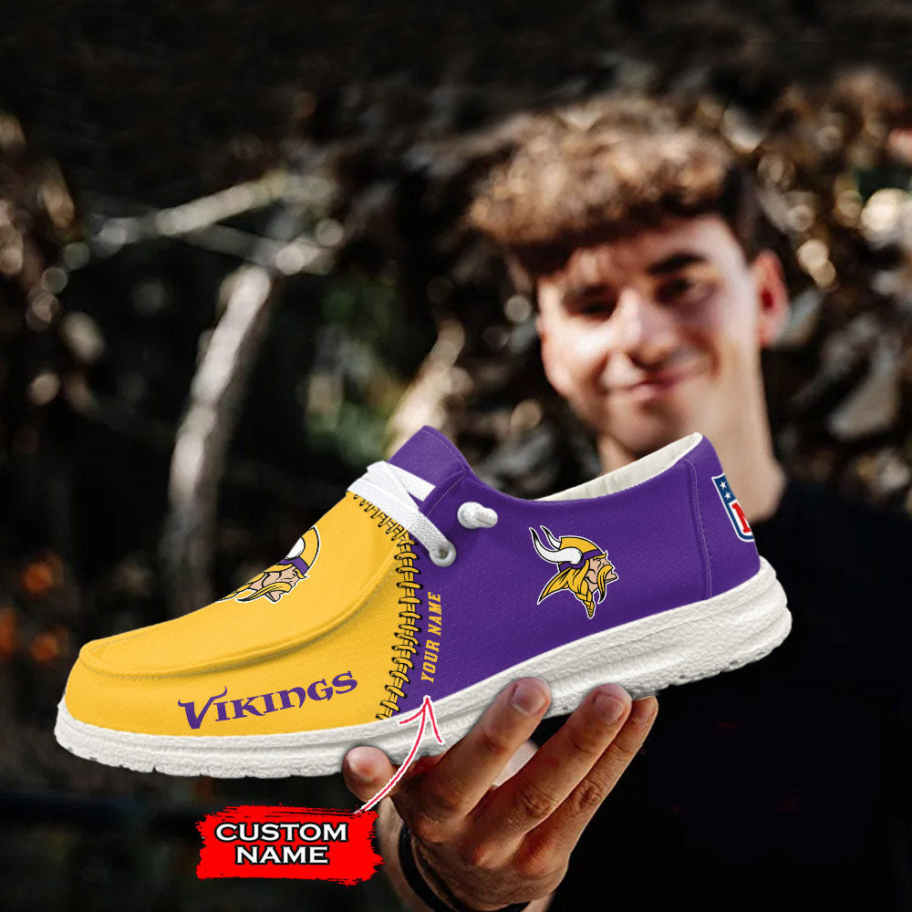 Minnesota Vikings Lace Up Loafers 2026