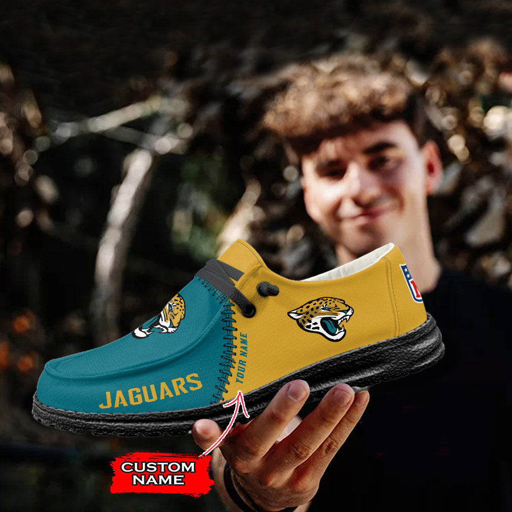 Jacksonville Jaguars Lace Up Loafers 2026