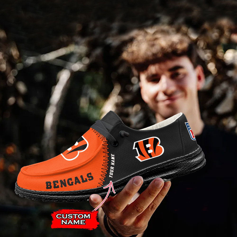 Cincinnati Bengals Lace Up Loafers 2026