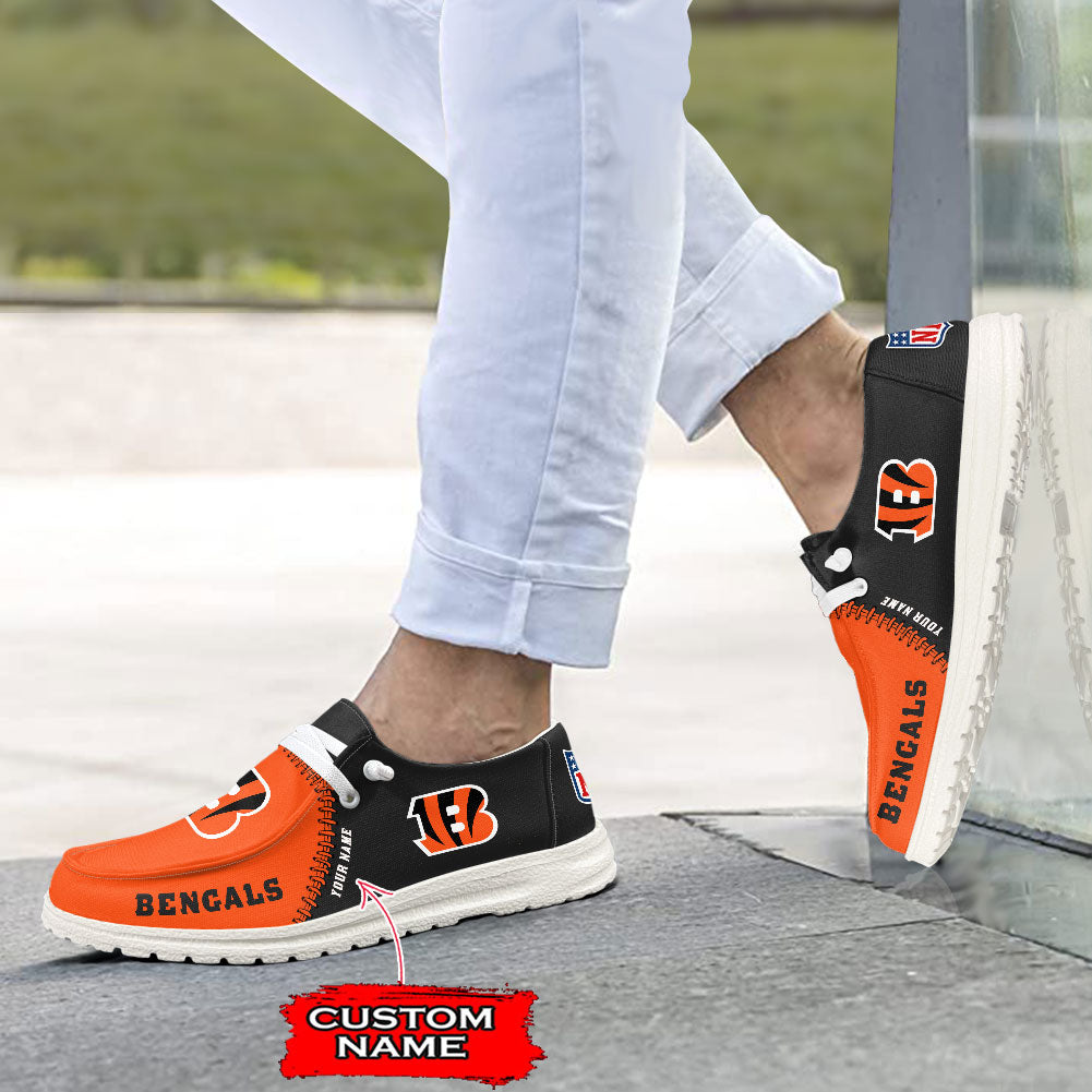 Cincinnati Bengals Lace Up Loafers 2026