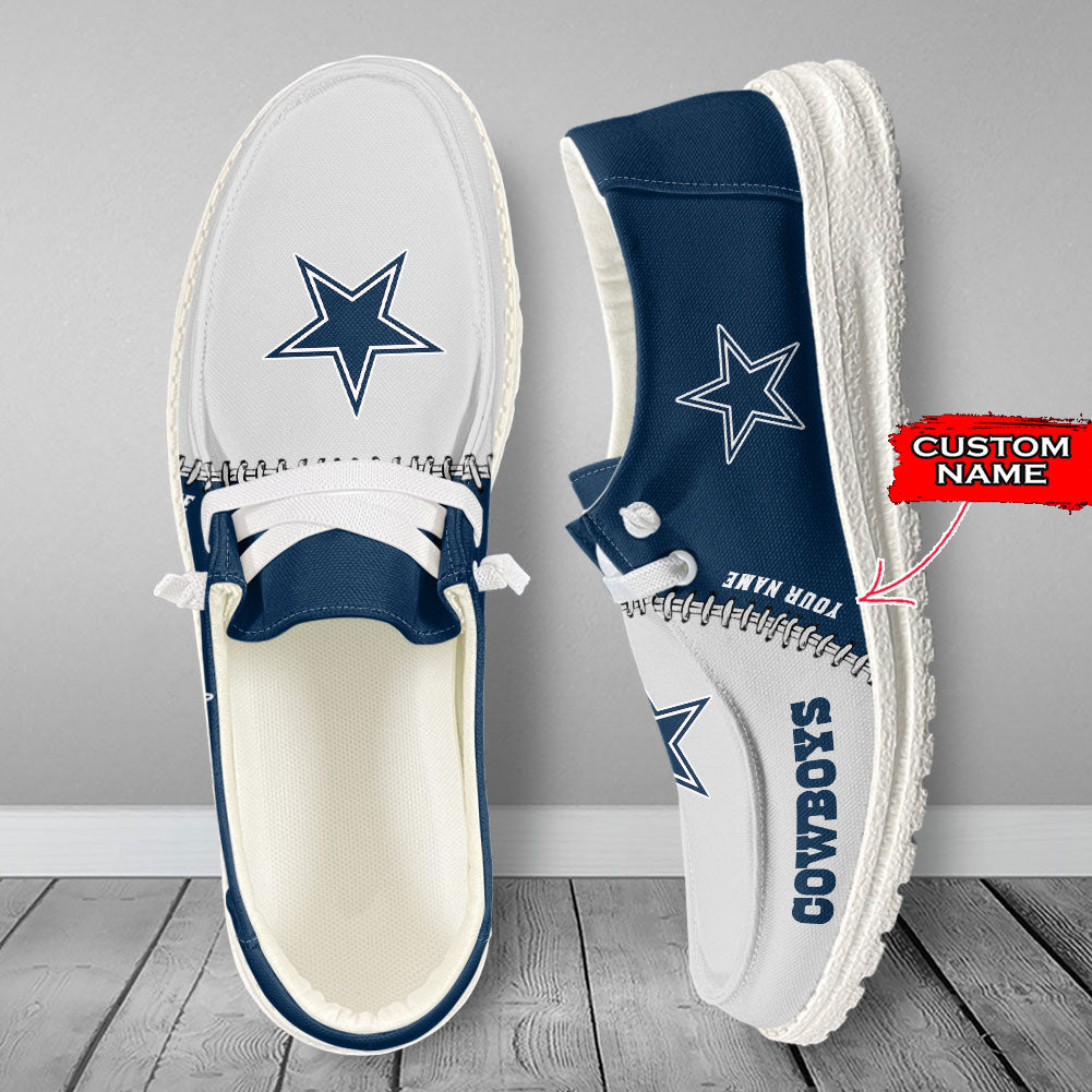 Dallas Cowboys Lace Up Loafers 2026