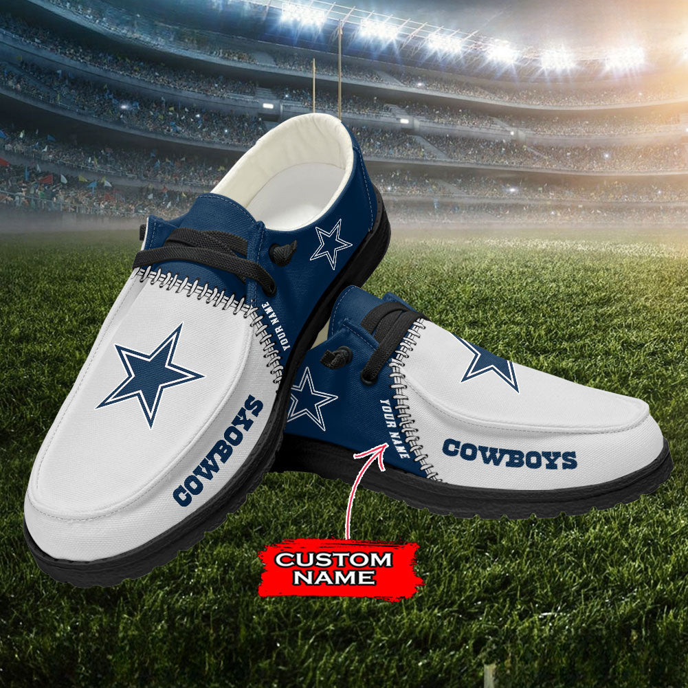 Dallas Cowboys Lace Up Loafers 2026