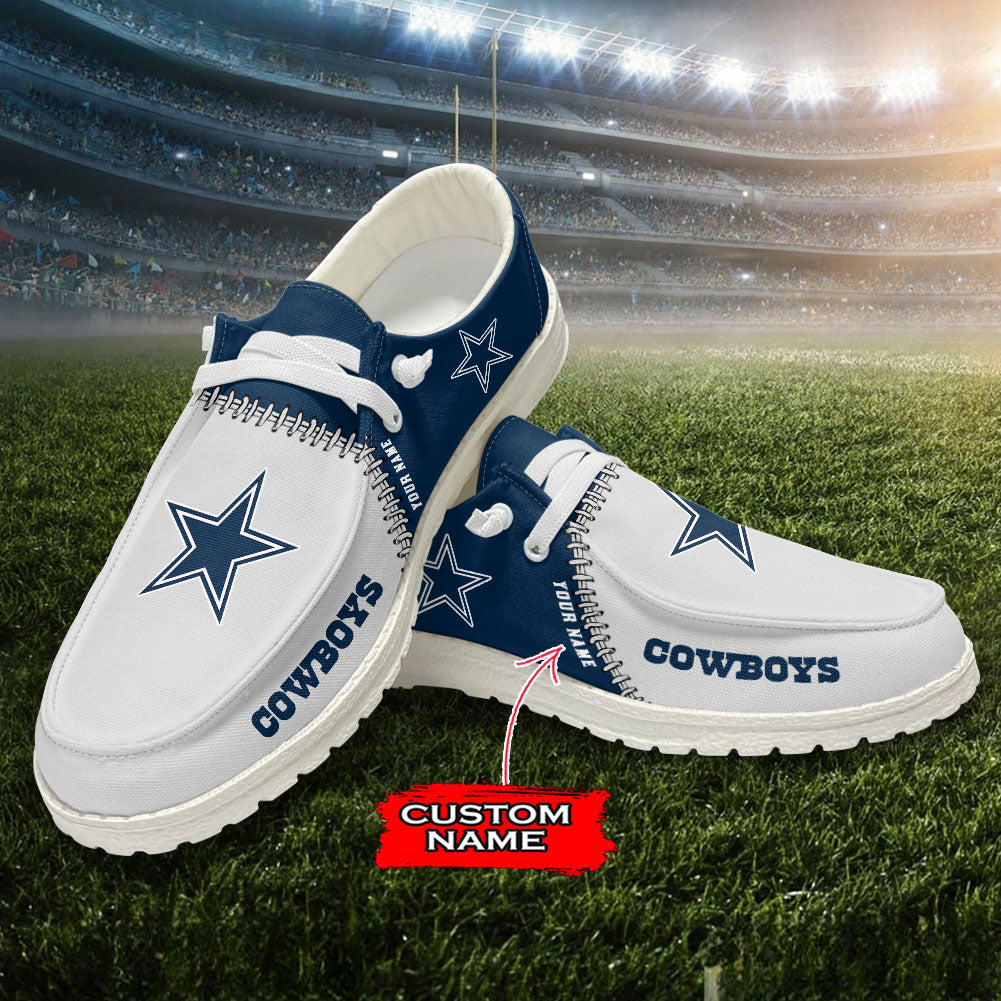 Dallas Cowboys Lace Up Loafers 2026