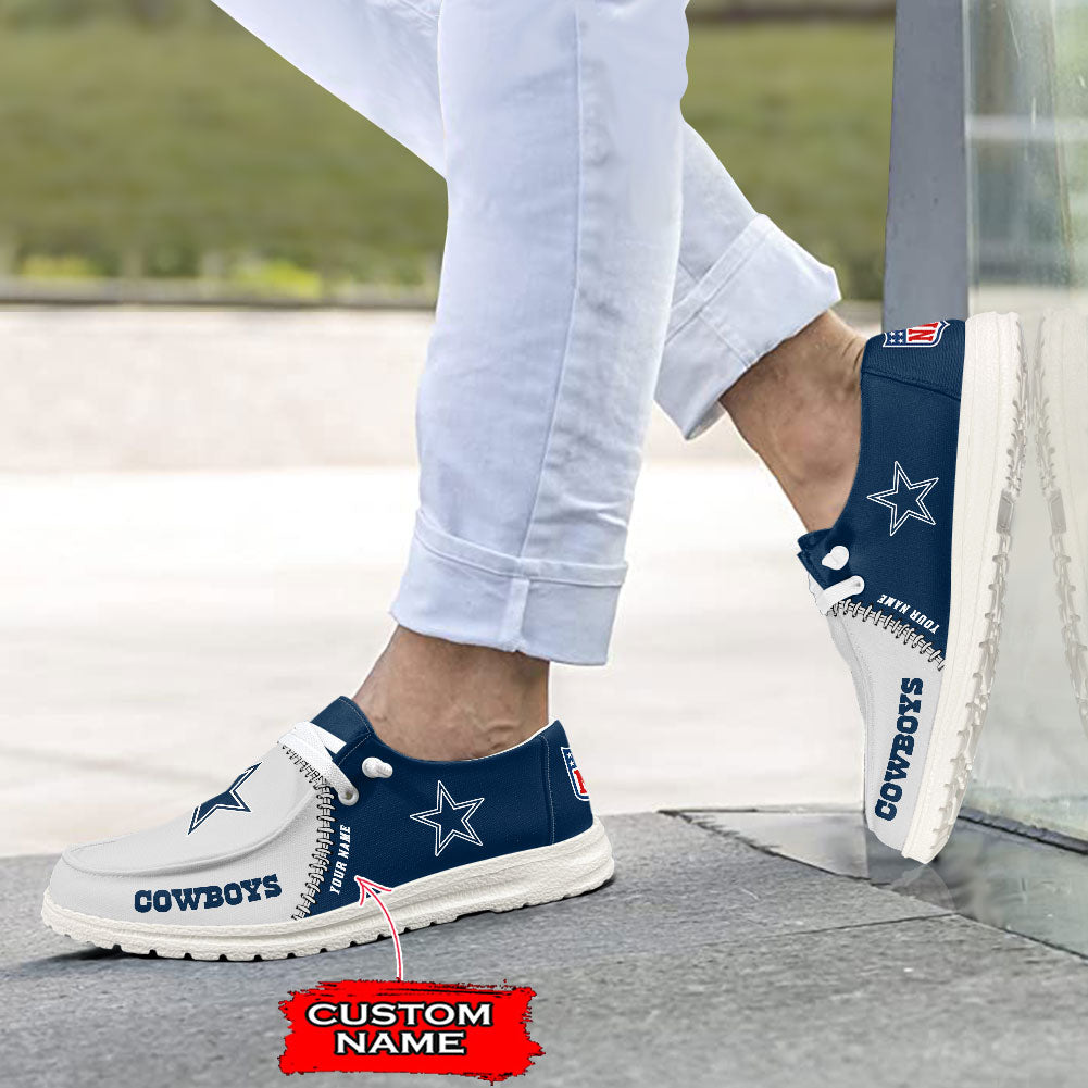 Dallas Cowboys Lace Up Loafers 2026