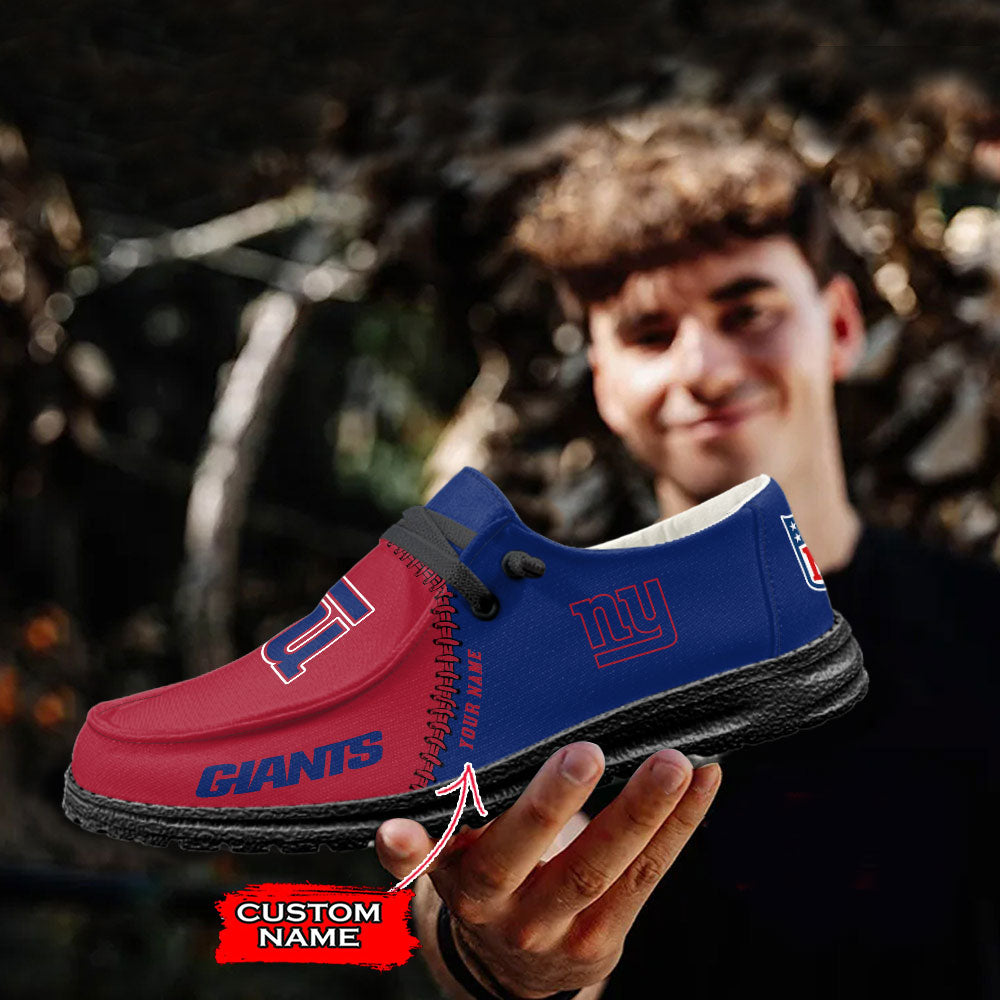 New York Giants Lace Up Loafers 2026