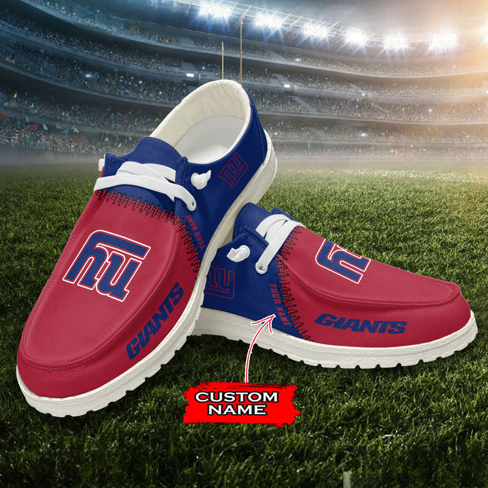 New York Giants Lace Up Loafers 2026