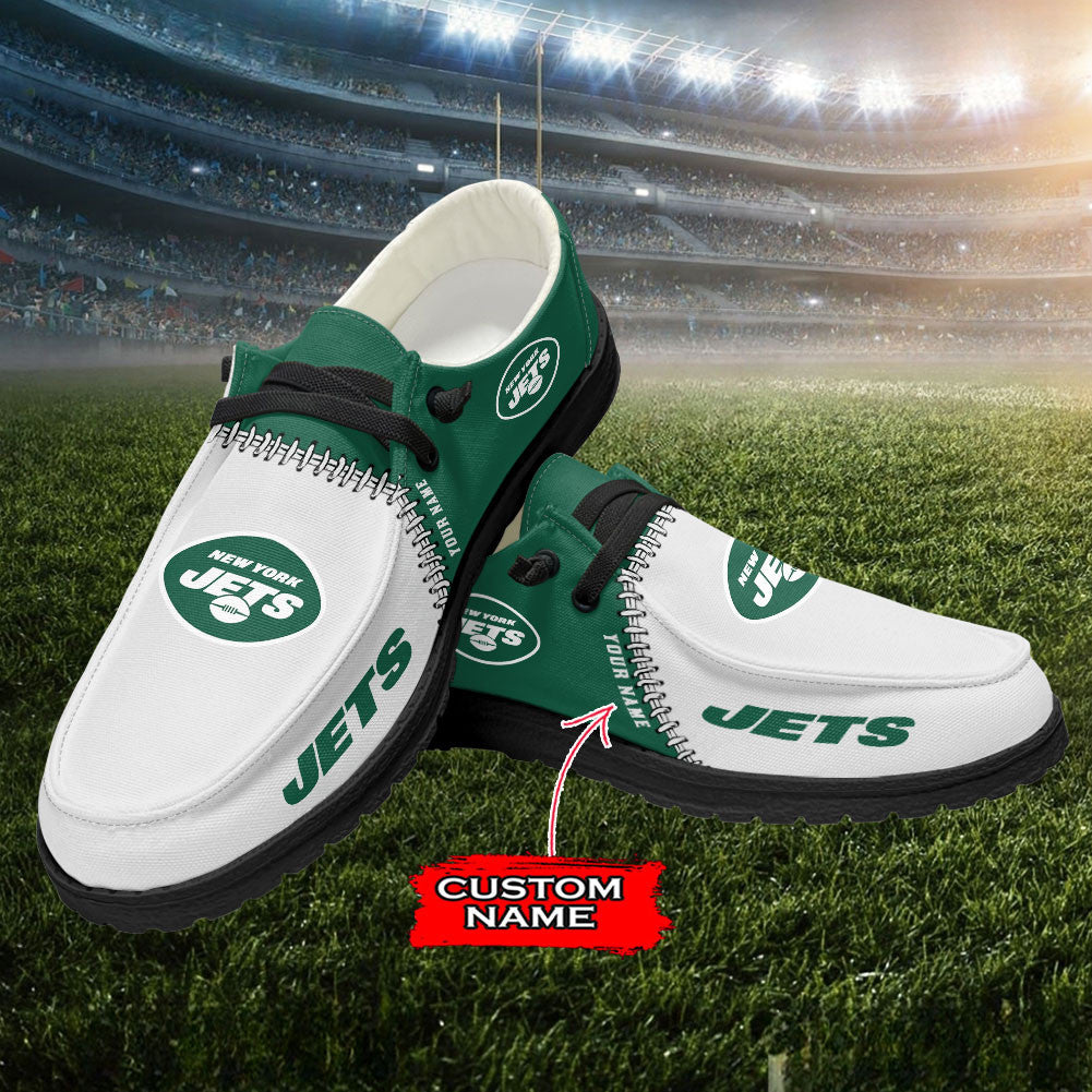 New York Jets Lace Up Loafers 2026