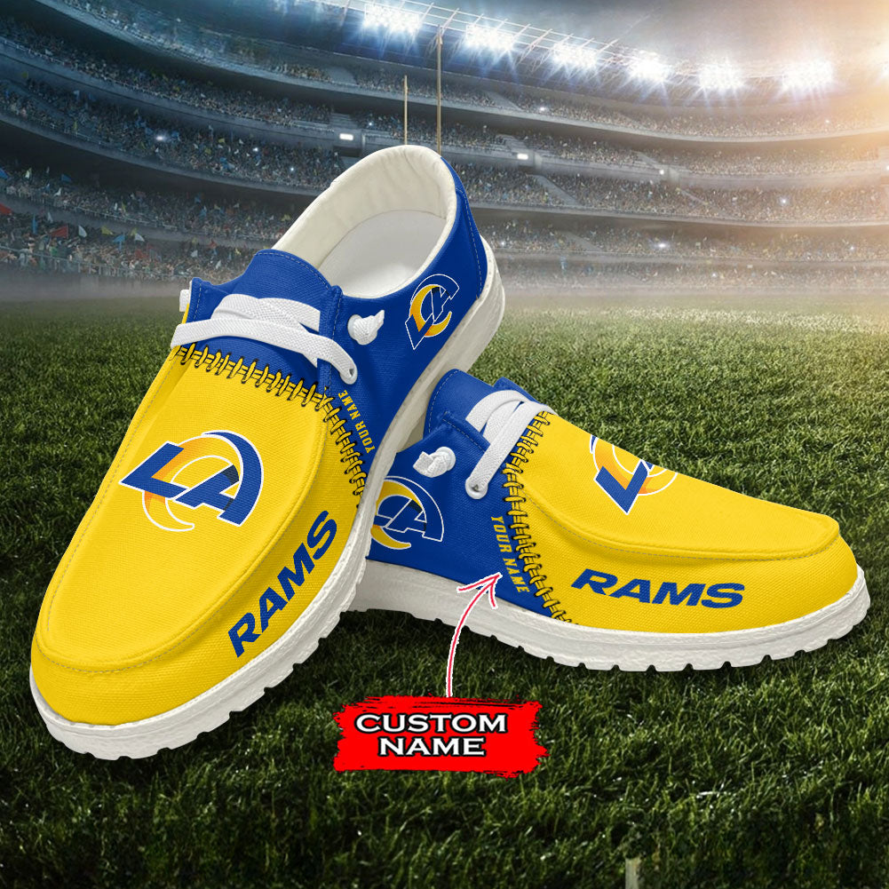 Los Angeles Rams Lace Up Loafers 2026