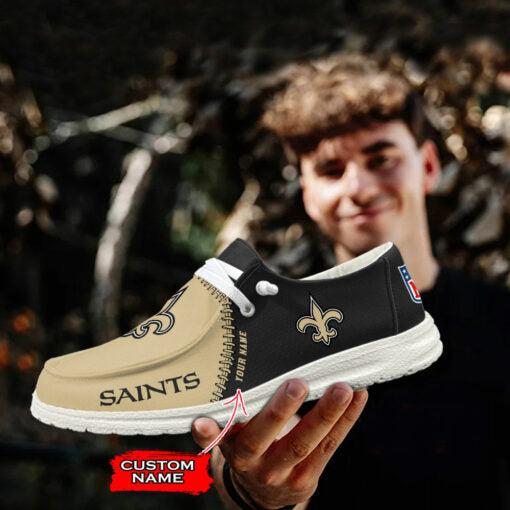New Orleans Saints Lace Up Loafers 2026