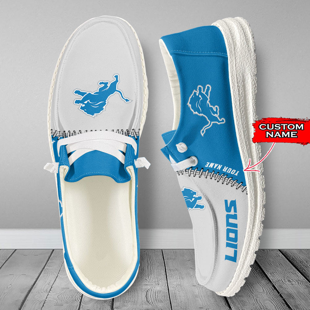 Detroit Lions Lace Up Loafers 2026