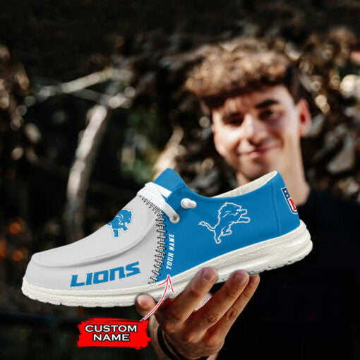 Detroit Lions Lace Up Loafers 2026