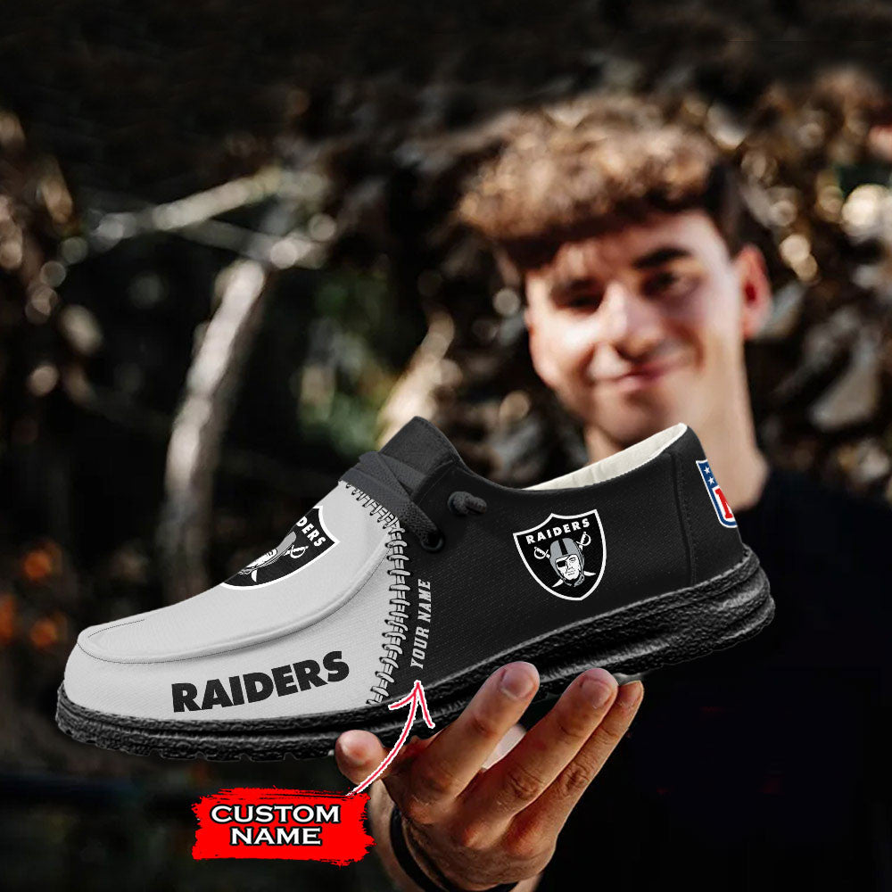 Las Vegas Raiders Lace Up Loafers 2026