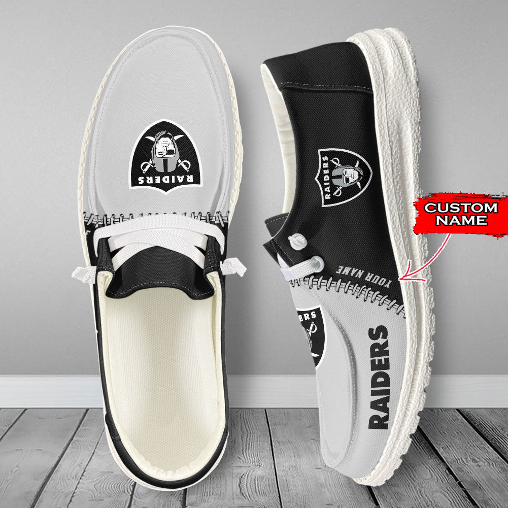 Las Vegas Raiders Lace Up Loafers 2026