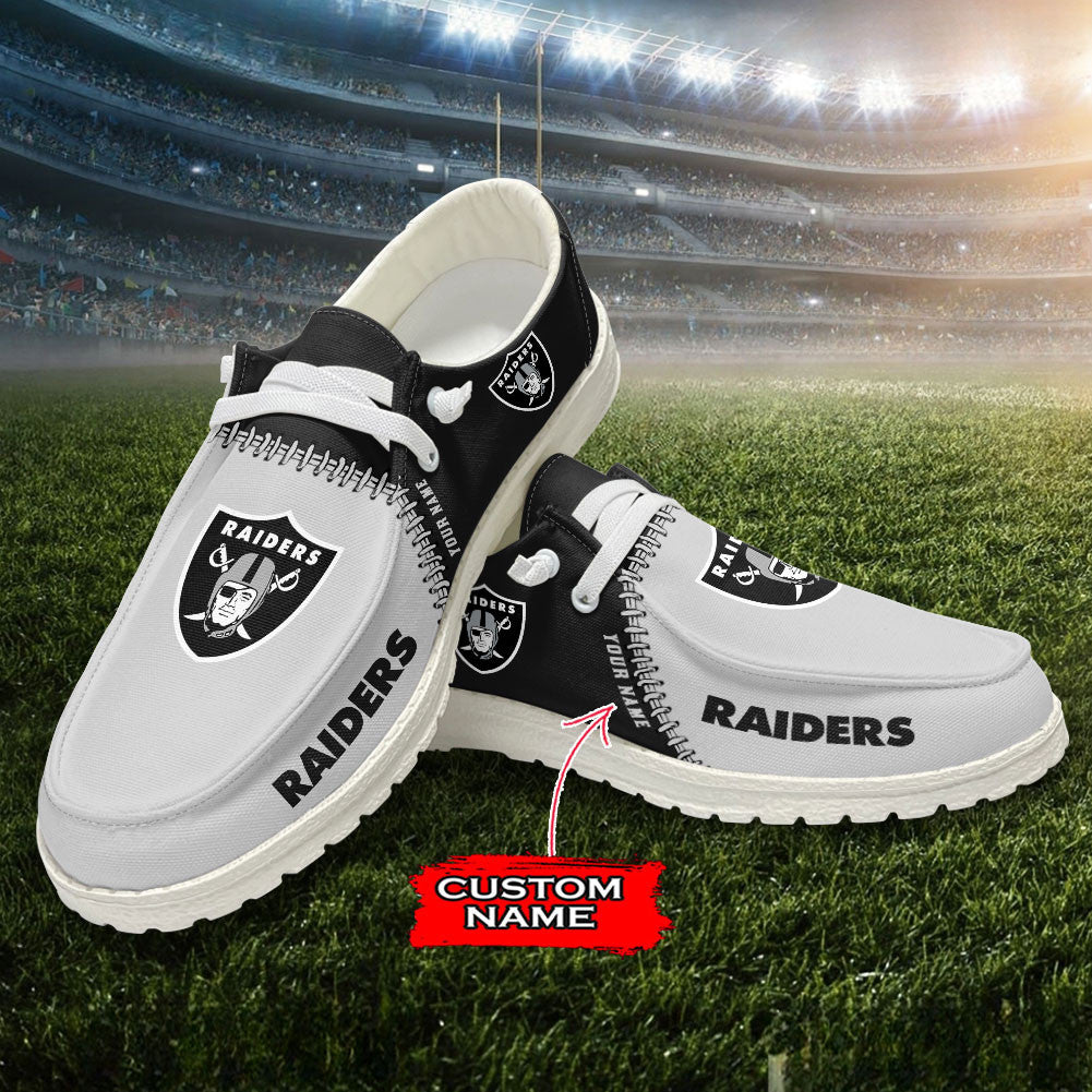 Las Vegas Raiders Lace Up Loafers 2026