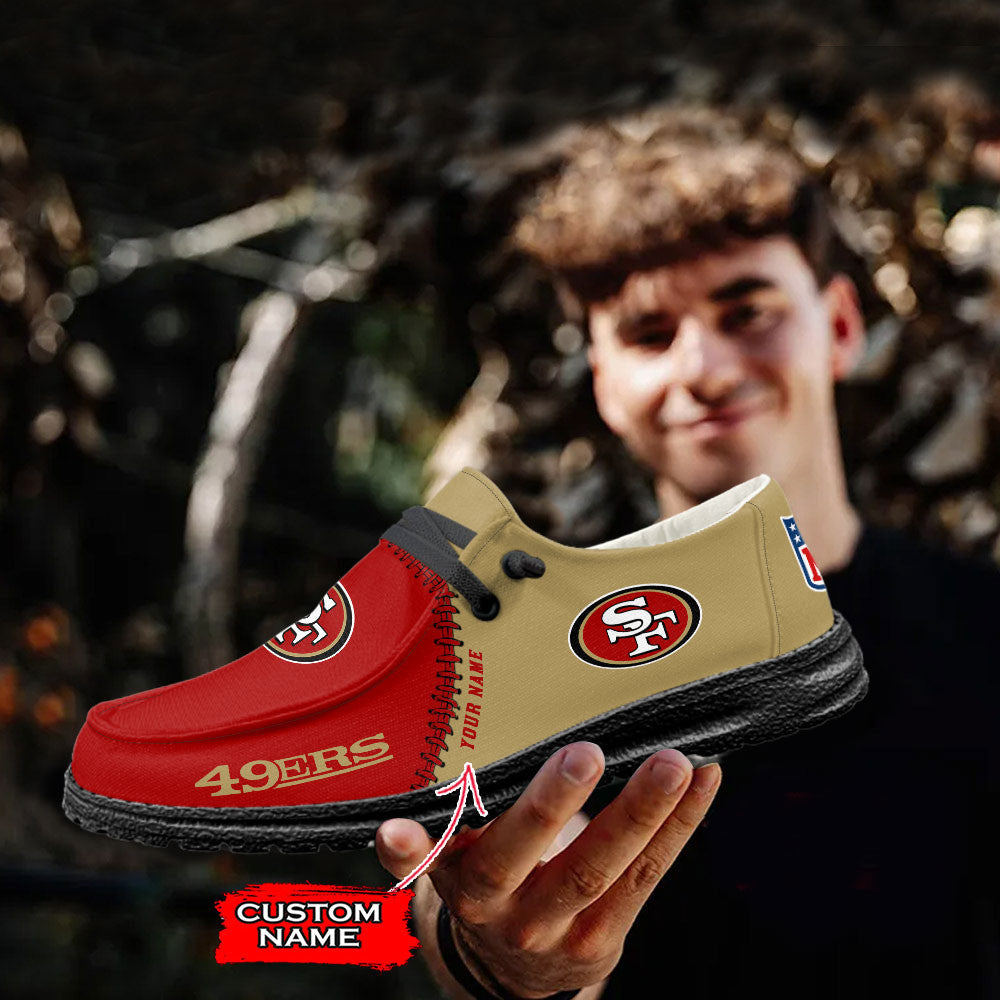 San Francisco 49ers Lace Up Loafers 2026