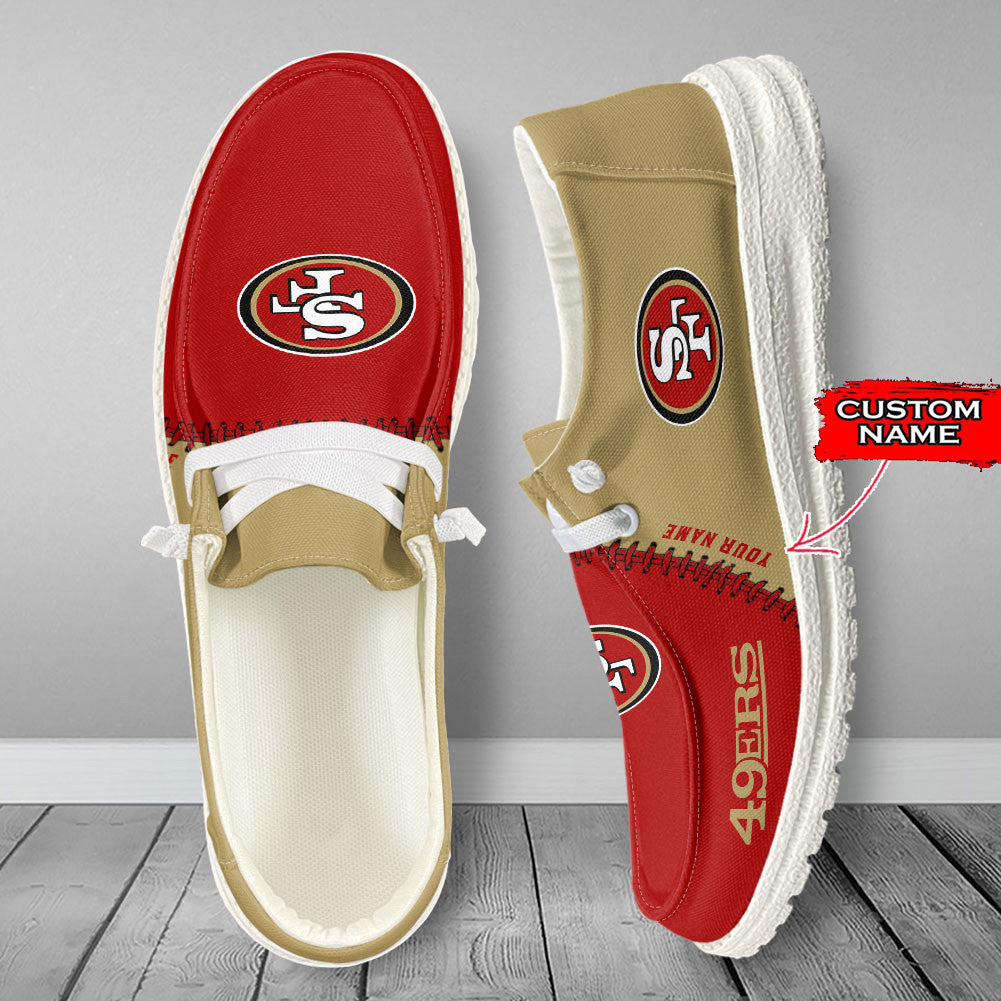 San Francisco 49ers Lace Up Loafers 2026