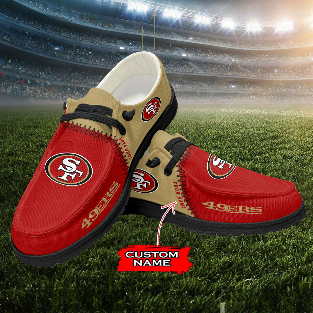 San Francisco 49ers Lace Up Loafers 2026