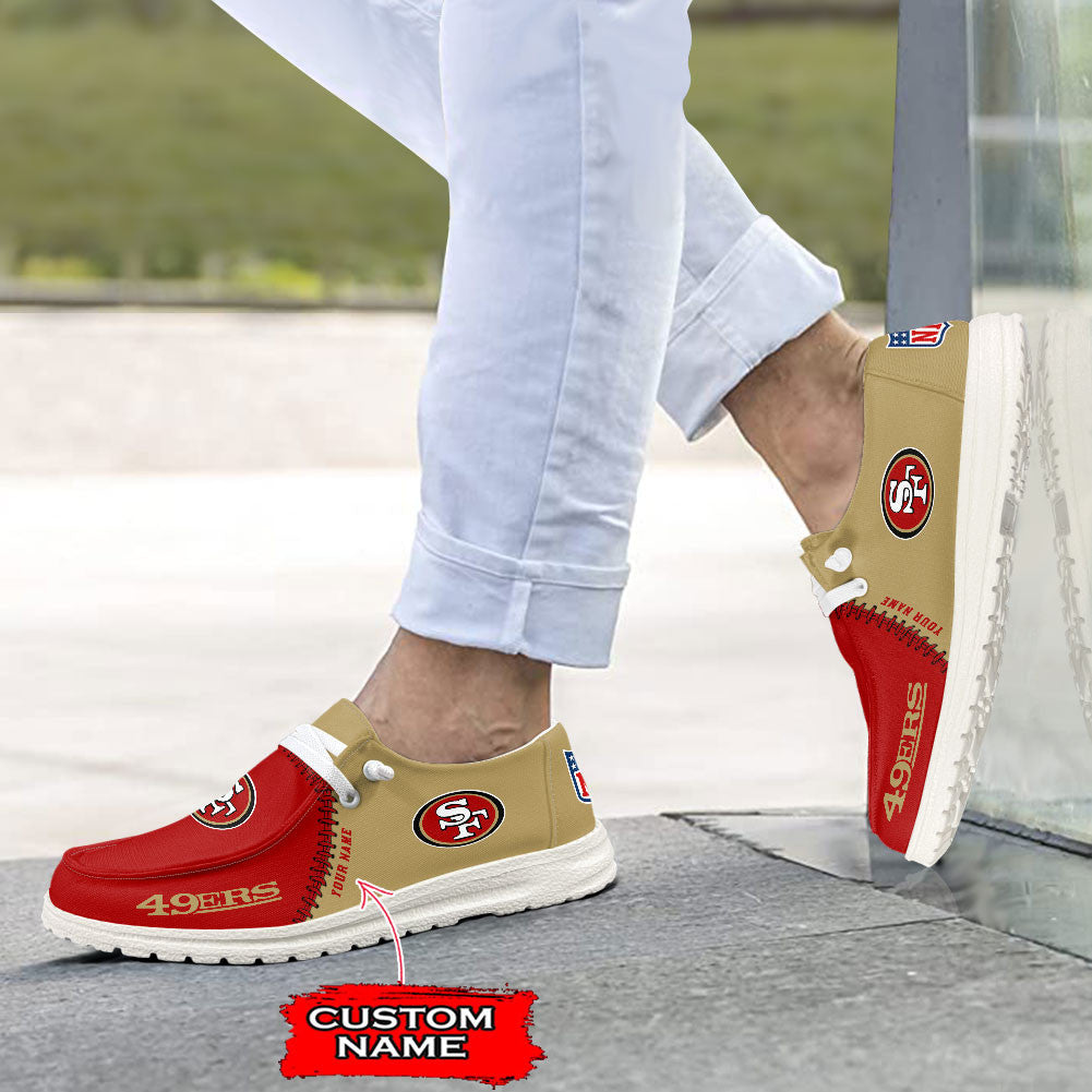San Francisco 49ers Lace Up Loafers 2026