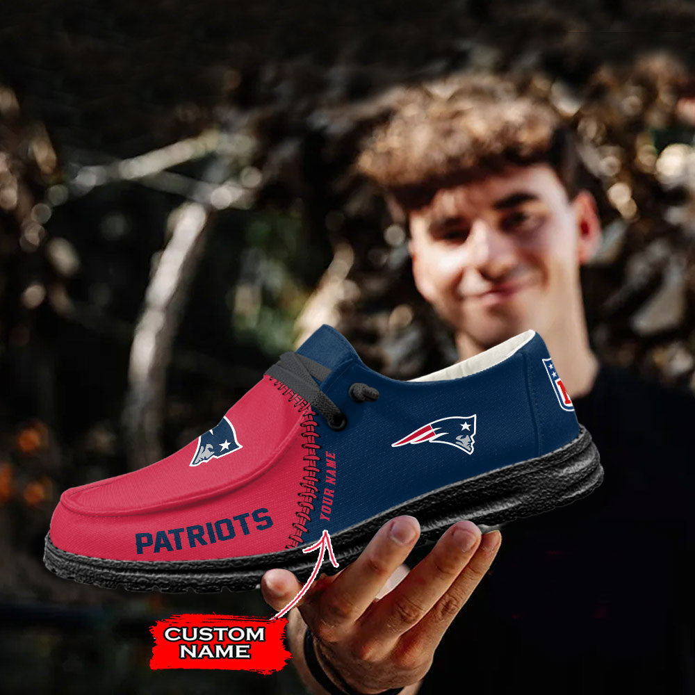 New England Patriots Lace Up Loafers 2026