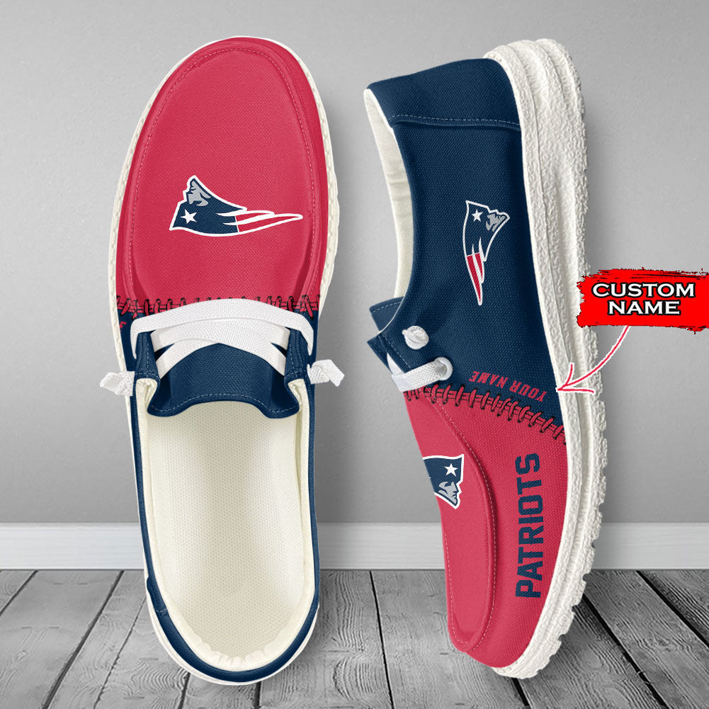 New England Patriots Lace Up Loafers 2026