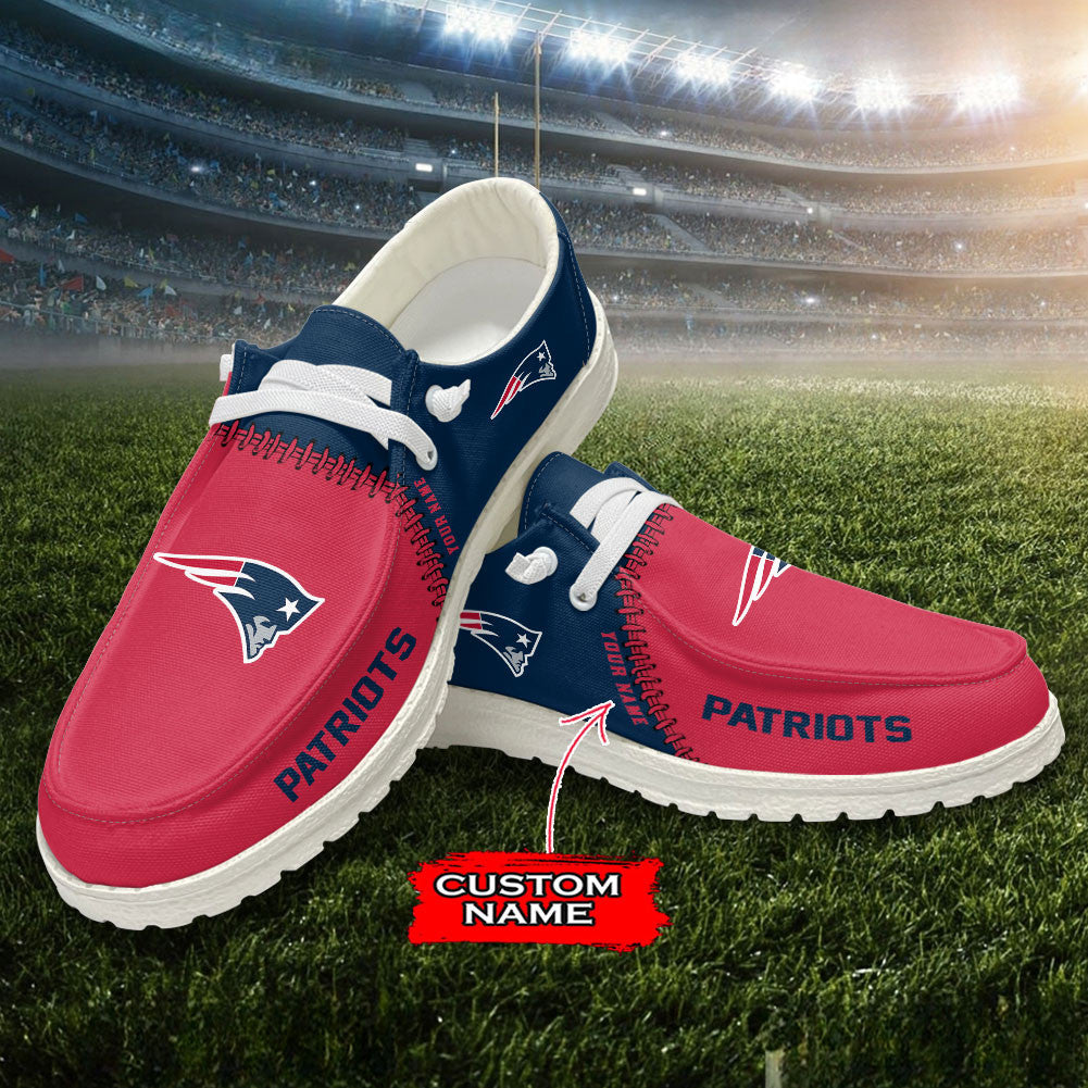 New England Patriots Lace Up Loafers 2026
