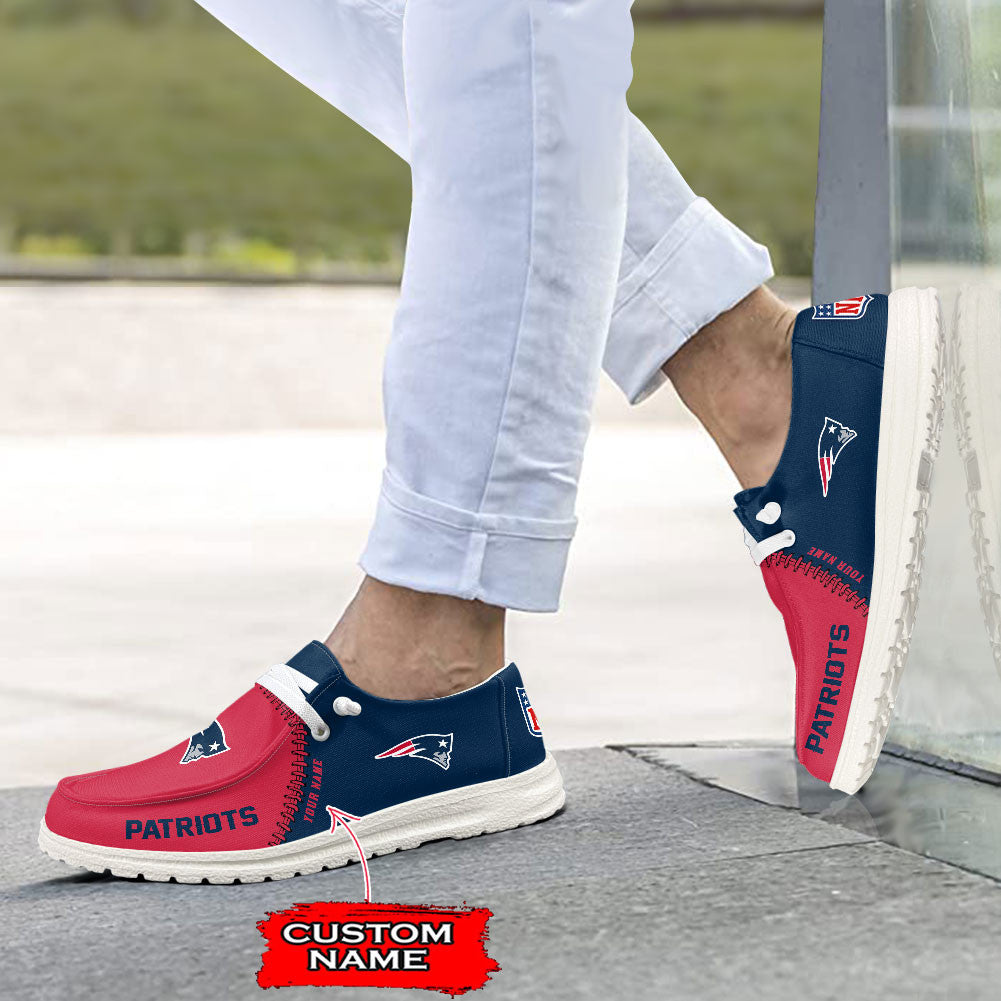 New England Patriots Lace Up Loafers 2026