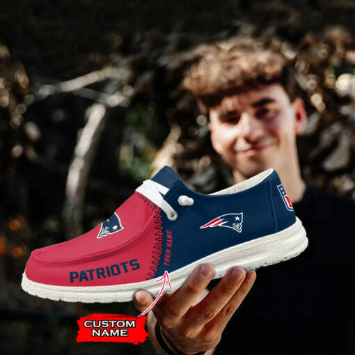 New England Patriots Lace Up Loafers 2026