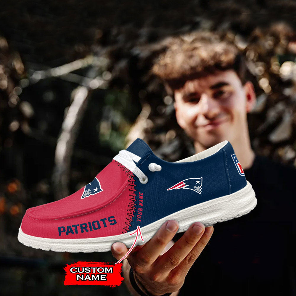New England Patriots Lace Up Loafers 2026