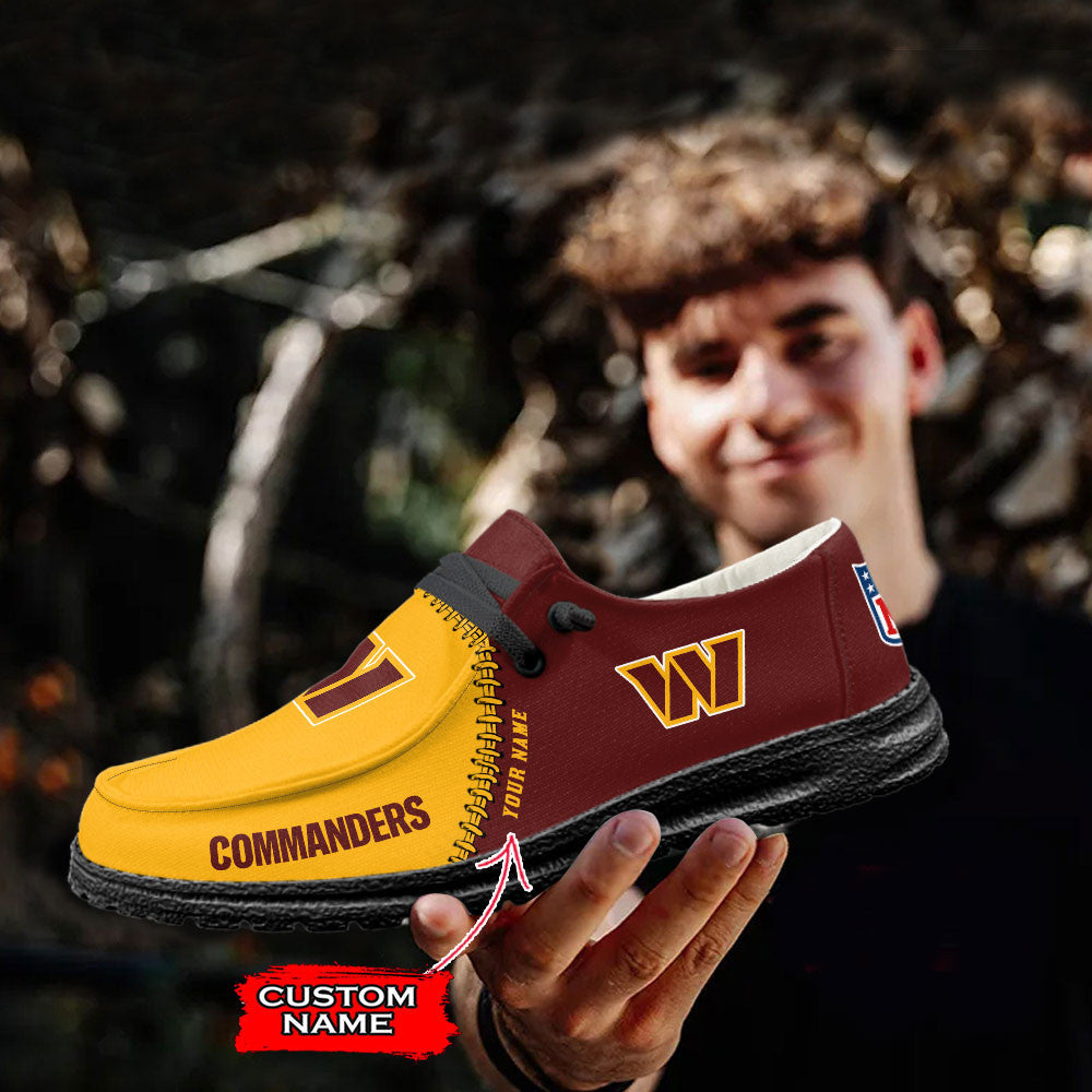 Washington Commanders Lace Up Loafers 2026