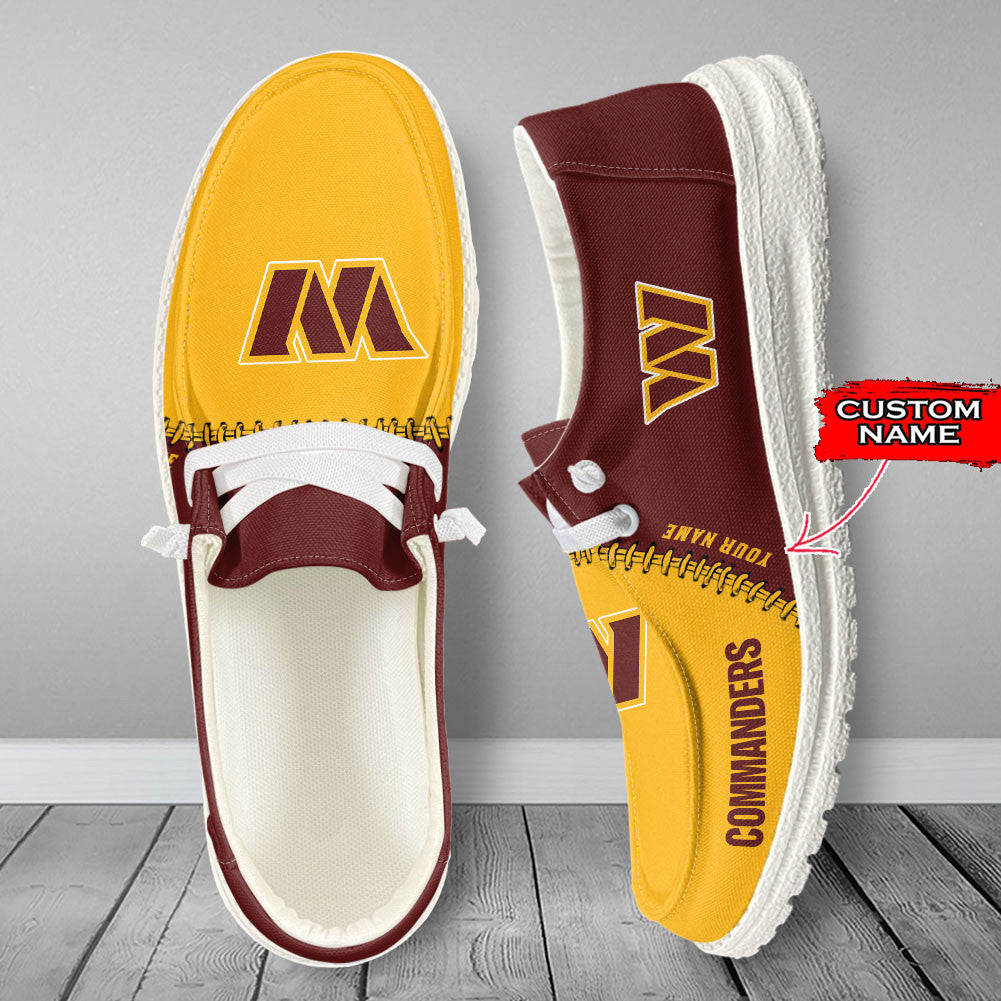 Washington Commanders Lace Up Loafers 2026