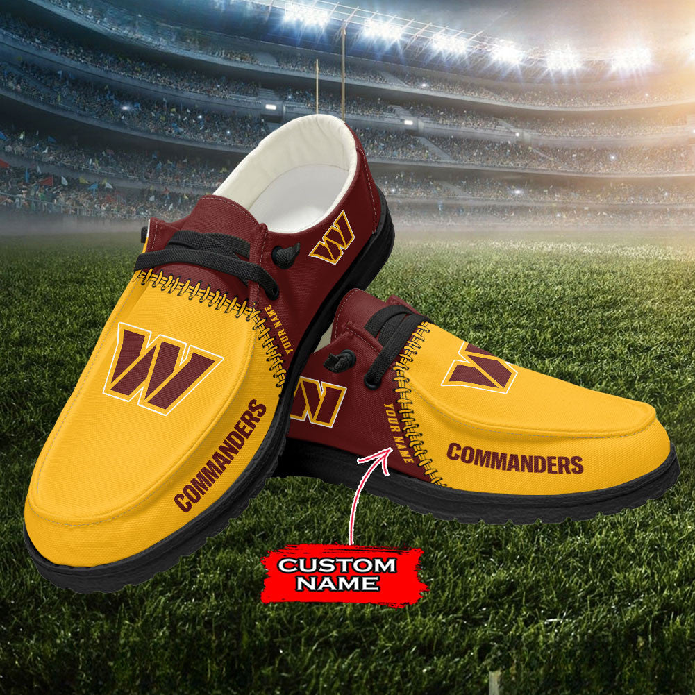 Washington Commanders Lace Up Loafers 2026