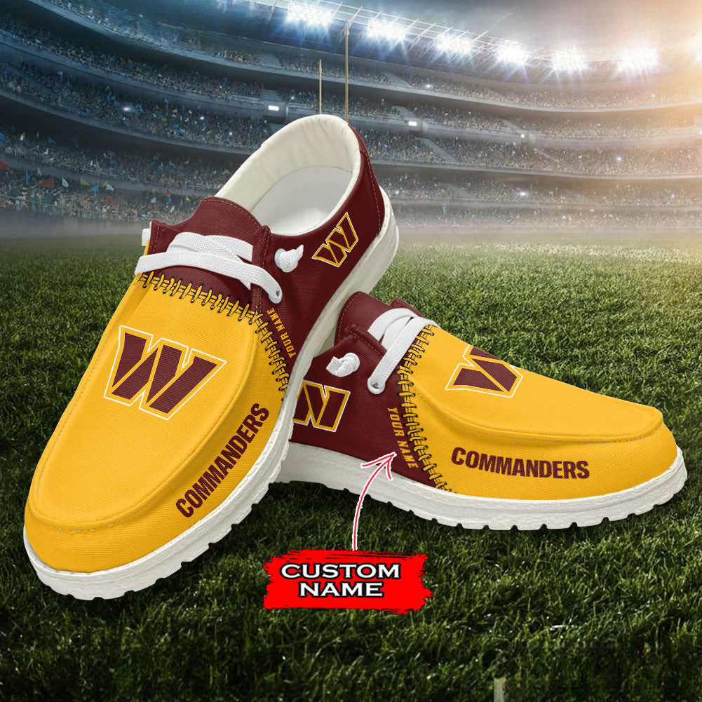 Washington Commanders Lace Up Loafers 2026