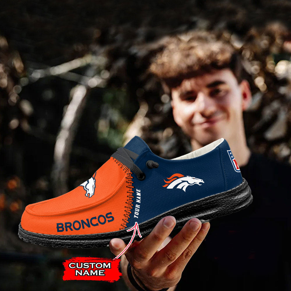Denver Broncos Lace Up Loafers 2026