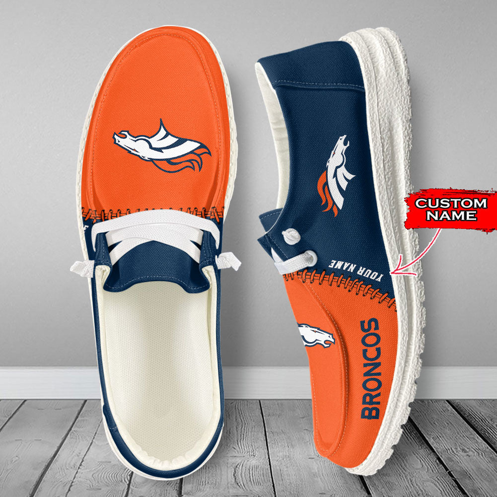 Denver Broncos Lace Up Loafers 2026