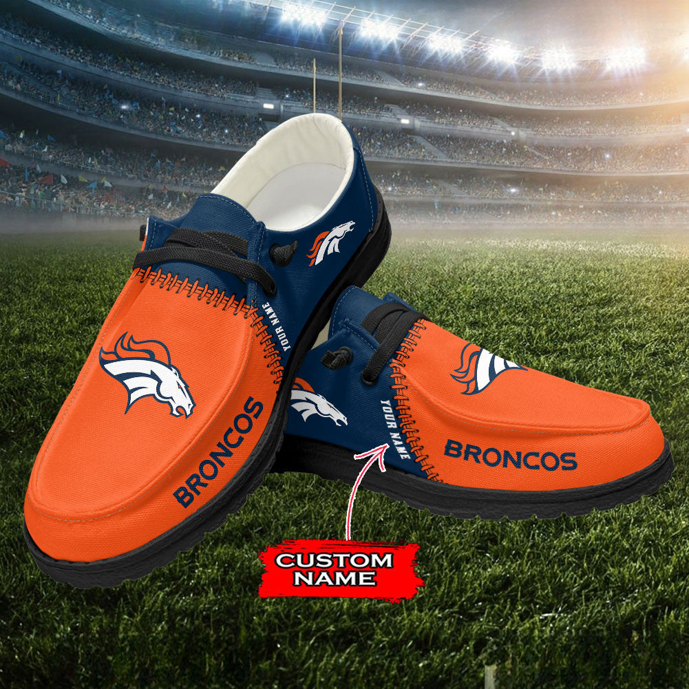 Denver Broncos Lace Up Loafers 2026