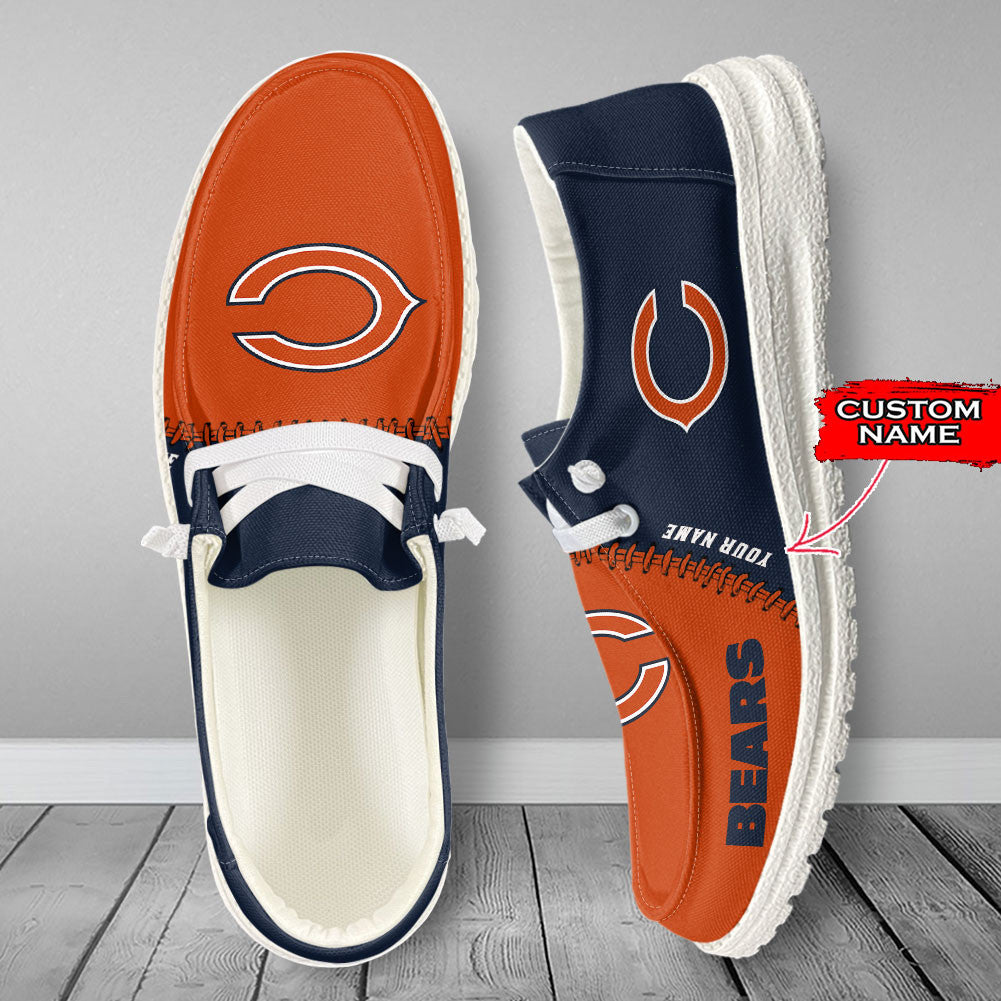 Chicago Bears Lace Up Loafers 2026