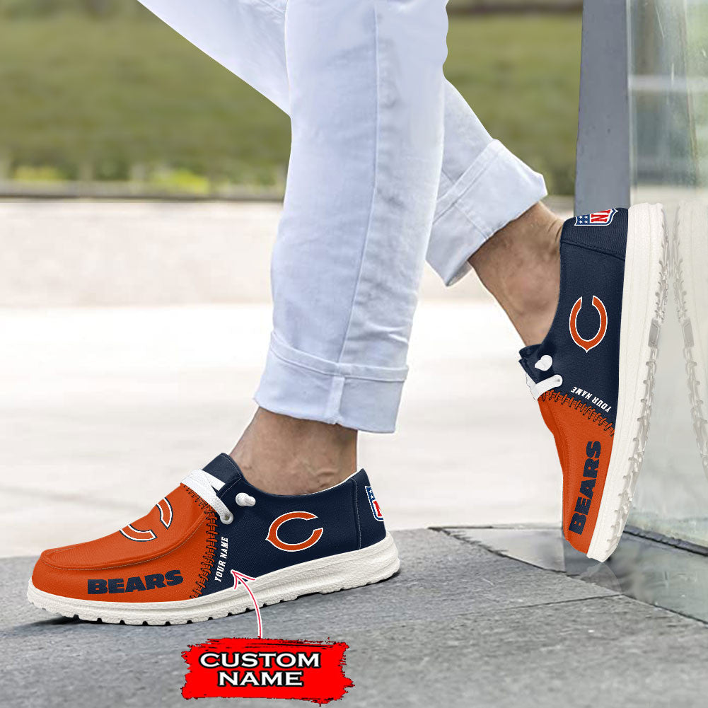 Chicago Bears Lace Up Loafers 2026